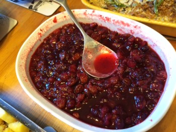 Cranberry sauce 