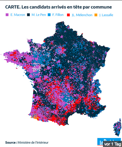 French Election: regional results