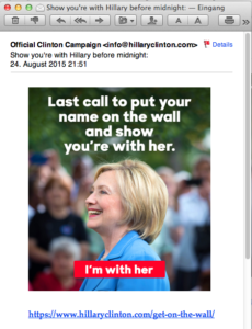 Email 52 from Hillary Clinton