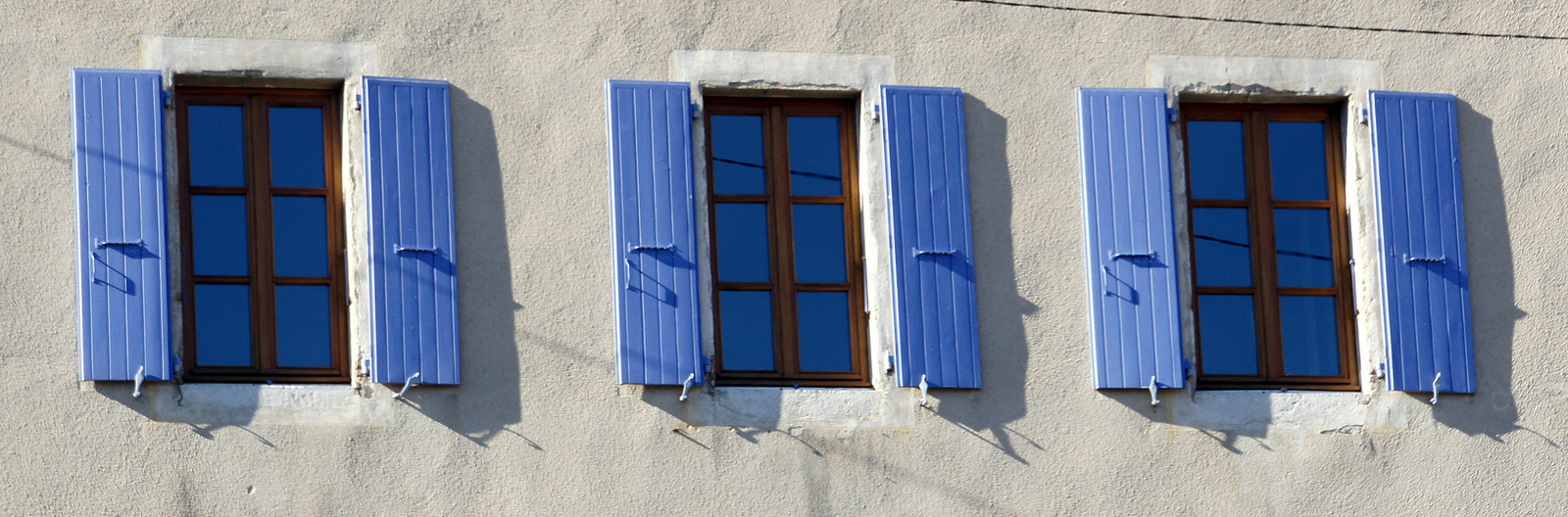Exterior shutters in France