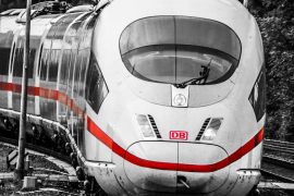 Annoyed by German high-speed trains