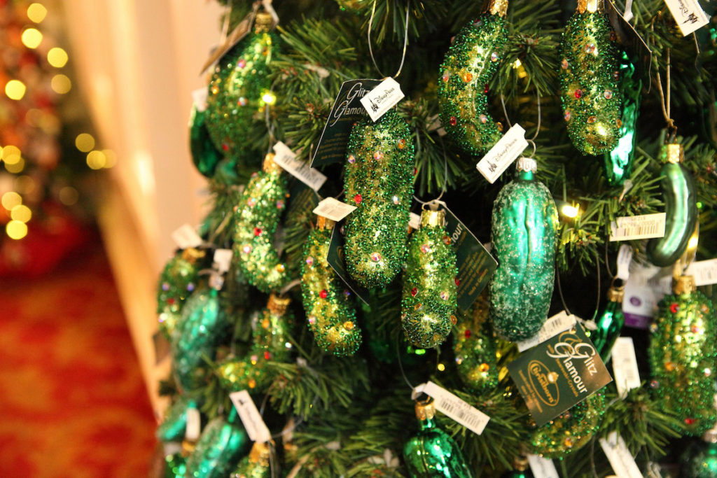 Christmas pickle in Germany